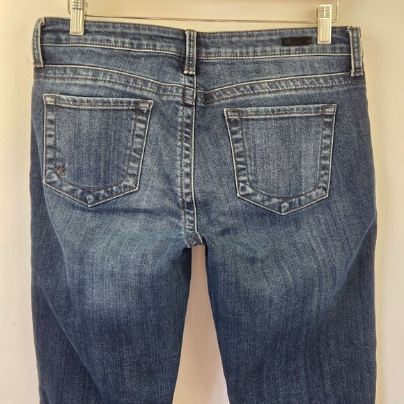 Kut From The Kloth Straight Leg Dark Wash Jeans Size 6 Short - Picture 5 of 12
